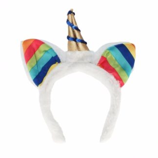 Regenboog eenhoorn diadeem voor volwassenen